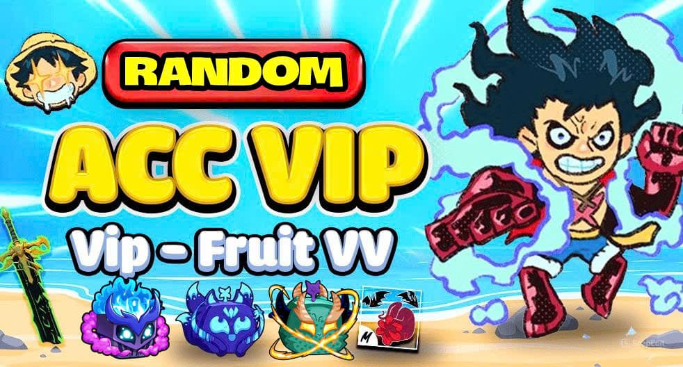 Ảnh minh họa Random Trúng Acc Vip Có Nhiều Trái Vĩnh Viễn